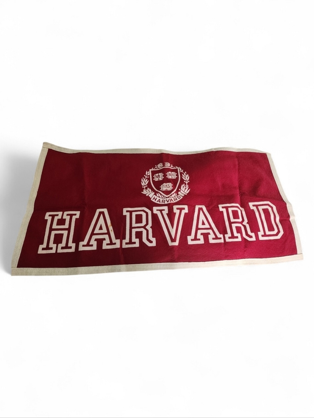 Harvard Large Felt Banner VINTAGE 80S